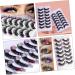minkissy 7 Pairs False Lashes Cosplay Lashes Lash Extension Lash Clusters Cosmetic Lashes Colored Lashes Color Lashes Fake Lashes Individual Lashes Chemical Fiber - Buy Online on GoSupps.com
