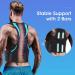 Adjustable Posture Corrector for Men & Women | Backs Straight Lumbar Support | Black B02 XL - Buy Online on GoSupps.com