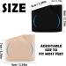 2 Pair Soft Gel Metatarsal Pads for Ball of Foot Pain Relief - Men & Women - Black & Beige - Buy Online on GoSupps.com