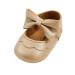 Baby Girls First Walking Shoes Mary Jane PU Leather Anti-Slip Princess Shoes Infant Baby Shoes 6-12 Months E Gold