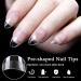  yufana yufana 600 Pieces Short Almond False Nails Artificial Short False Nails Soft Gel Tips 12 Sizes Acrylic Tips (Clear 27 x 1 - Buy Online on GoSupps.com