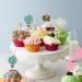 24PCS Adventure Travel Theme Cupcake Toppers Airplane Cupcake Toppers Map Heart Cake Toppers for Travel Themed Baby Shower Party Decorations - Buy Online on GoSupps.com