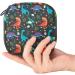 Dinosaur Print Sanitary Napkin Storage Bag | Menstrual Pad Pouch for Teen Girls & Women | Portable Nylon Oxford Cloth with Zipper | Multicoloured Design - Buy Online on GoSupps.com