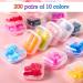 200 Pairs Reusable Silicone Ear Plugs - Noise Cancelling for Sleeping, Swimming, Concerts - 10 Assorted Colors with Carry Cases - Buy Online on GoSupps.com