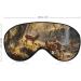 Jungle Hunting Deer Soft Sleep Mask - Adjustable Light Blocking Eye Mask for Men & Women - Buy Online on GoSupps.com
