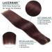 LacerHair 14 120g 7pcs #99J Deep Burgundy Clip In Human Hair Extensions - Silky Salon Professional Double Weft Real Human Hair - Pack of 1 - Buy Online on GoSupps.com