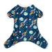 CuteBone Dog Pjs Onesies Pet Clothes Jumpsuit Cat Apparel Soft Puppy Pajamas Medium Rocket