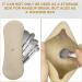 XIXKOLYU Portable Silicone Makeup Brush Storage Bag with Side Buckle Waterproof Organiser for Travel Storage Box for Makeup (Khaki) - Buy Online on GoSupps.com