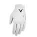 Callaway Golf 2020 Tour Authentic Glove White Medium-Large Cadet Worn on Left Hand