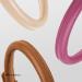 Collardirect Handmade Round Leather Dog Collar Softly Padded Real Leather for Small to Big Pets Available in Black Pink Red Purple Blue Beige (35-40 cm) - Buy Online on GoSupps.com