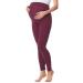 Be Mammy Womans Maternity Leggings Tights BE20-230 4XL Wine Red