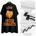 I Love Chicken Nuggets Barber Cape - Large Hair Cutting Apron for Adults | Stylish Hairdressing Gear - Buy Online on GoSupps.com