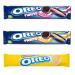 Oreo Twists Vanilla & Caramel Flavour Oreo Twists Vanilla & Raspberry Flavour Oreo Golden Sandwich Biscuits