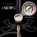 VEPURLT 3-Stage High Pressure Hand Pump | 4500Psi for Air Rifles, Car Tires & Scuba Tanks - Buy Online on GoSupps.com