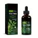 Black Tea Tree Oil Tea Tree Moisturizing Essential Oil Pure Organic Oil for Skin Hairs Foot- Smooths Wrinkles Moisturize Feet Toenails Soothing Chapping Body Care 1.0oz
