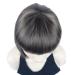 Shop Lydell Synthetic Short Bob Wig Cute Flat Bangs Heat Resistant Light Chestnut Brown & Light Brown - Buy Online on GoSupps.com