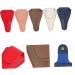 FRCOLOR 35 STK Leather Nail Clipper & Scissor Protective Covers - PU Shear Bags for Manicure & Pedicure - 7 Colors - Buy Online on GoSupps.com