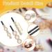 4-Piece Pearl Flower Hair Bun Maker Set | Women's & Girls' Hair Styling Tools - Donut Hair Dutt & Knot Holder - Buy Online on GoSupps.com