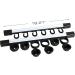 Rush Creek Creations All Weather Fishing Rod Storage Rack - 6 Rod Capacity, Wall/Ceiling/Garage Mount, ABS Plastic - Buy Online on GoSupps.com
