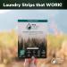 Eco Living Club Laundry Detergent Sheets Hypoallergenic Eco-Friendly Biodegradable Plastic Free Paraben and Cruelty Free Travel Friendly Eco-strips (40 Load) (Spring Scent) - Buy Online on GoSupps.com