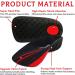 3/4 High Arch Support Orthotic Insoles for Flat Feet & Heel Spur Pain Relief - Ideal for Walking & Running (Men's 5-6 Women's 6-7 - Buy Online on GoSupps.com