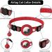 Kolacen Reflecting Airtag Cat Collection - Adjustable Airtag Neck Band & Shell for Pets - Red - Buy Online on GoSupps.com