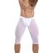 Doomiva Men's White Mesh Compression Leggings - X-Large - Buy Online on GoSupps.com