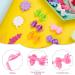 72-Piece Self Hinge Hair Barrettes for Girls | Plastic Hair Clip Pins in Cartoon Designs | Colorful Cute Hair Barrettes for Toddlers (Brown) - Buy Online on GoSupps.com