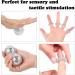 Buy Mhduyeg Hedgehog Ball Massage Set & Finger Rings for Stress Relief | Acupressure Balls for Circulation - International Shipping Available - Buy Online on GoSupps.com
