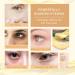24k Gold Eye Mask - 25 Pairs for Puffy Eyes, Dark Circles, Moisturizing & Wrinkle Treatment - Buy Online on GoSupps.com