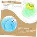 Hemoton Kids Bath Ball - 2pcs Exfoliating Bath Sponge & Loofah Puff | Cartoon Design Shower Wash Ball for Children - Buy Online on GoSupps.com
