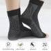 4 Pairs Compression Ankle Bandage Socks for Men & Women - Plantar Fasciitis & Heel Spur Relief - Black & White Size 47-51 - Buy Online on GoSupps.com
