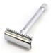 Buy Shave Ready DOVO Razor Set - Stainless Steel Chrome Plated Mk-23001 Brown | International Shipping Available - Buy Online on GoSupps.com