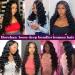 20 22 24 26 Inch Loose Deep Wave Human Hair Bundles - Brazilian Virgin Hair, 100% Unprocessed, Can Be Dyed and Bleached - Natural Black - 4 Bundles - Buy Online on GoSupps.com
