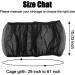 Adjustable Bird Cage Cover Seed Feather Catcher for Parakeet Macaw - 2 Pack - Buy Online on GoSupps.com