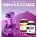 Save $4 (12% off) - Immune Bundle: Black Seed Oil & Immune Support - 120 Capsules - Non-GMO & Vegetarian - Buy Online on GoSupps.com
