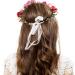 Ever Fairy Flower Crown - Natural Bridal Head Jewelry Rustic Hair Wreath & Greek Halo Headdress for Women | Perfect for Weddings & Bridal Parties - Buy Online on GoSupps.com
