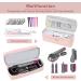 Double-Layer Travel Carrying Case Compatible with Revlon One-Step Hair Dryer Brush/Dyson Airwrap Styler/Volumizer/Hot Tools Portable Storage Organizer Bag For Shark FlexStyle Attachment Pink(Bag Only) - Buy Online on GoSupps.com