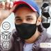 JAGO Washable 2-Layer Facial Mask - 10-Pack Black Cotton Masks for Men & Women with Filter Compartment | Everyday Fabric Community Masks - Buy Online on GoSupps.com