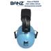 BANZ Kids Headphones Earmuffs - Adjustable Hearing Protection for Children - Blue - Block Noise at Fireworks, Sporting Events, Concerts & Movies - Buy Online on GoSupps.com