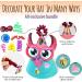 Woodland Themed Christmas Party Hats Making Kit - DIY Craft Kit for Kids with Chenille Stems & Stickers Perfect for Birthdays, Easter, and Fiesta Decorations - Buy Online on GoSupps.com