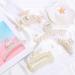 NAISEIR Pearl Hair Claw Clips Set - Large Non Slip Jaw Clips for Women and Girls (5PCS) - Buy Online on GoSupps.com