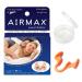 AIRMAX Nasal Dilator for Better Sleep - Natural, Comfortable, Anti Snoring Device, Snoring Solution for Maximum Airflow and Easier Breathing (Medium - Orange) Medium (Pack of 1)