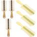 ERINGOGO Peigne Poux Dents Fines Double Face 6 Pi ces en Plastique pais Poign e Ergonomique limination Pellicules Cuir Chevelu Soins Cheveux pais Gar on et Filles Adultes