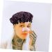 Satin Lined Shower Cap Set for Women - 4pc Flower Pattern Turbans | Washable & Stylish Hair Bonnets - Healeved - Buy Online on GoSupps.com