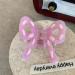 AJOIDR Bowknot Hair Clip Acetic Acid Claw Clip Hair Banana Barrettes Nonslip Jaw Clip Braid HairClaw for Women SideBangs Red - Buy Online on GoSupps.com