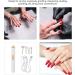 POPETPOP 2pcs nail polisher manicure tools nail drill professional Manicure pedicure tool Nail sanding tool mini nail files rechargeable nail drill electric nail filer nail drill file 15.2X2X2CMx2pcs Whitex2pcs - Buy Online on GoSupps.com
