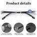 FDJZXW Frameless Autozoom Reading Glasses - Lightweight Anti-Blue Light Focus Glasses for Men & Women - Buy Online on GoSupps.com