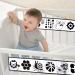 Scboy Contrast Book for Babies | Black & White Fabric Contrast Toys & Cards | Ideal for Newborns 0-6 Months - Buy Online on GoSupps.com