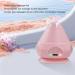 Electric Massage Ball - Wall-Mounted Heated Vibration Device for Back Neck & Shoulders (Pink) | International Shipping Available - Buy Online on GoSupps.com
